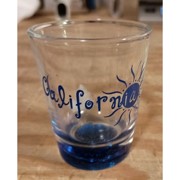 CALIFORNIA Shot Glass, Souvenir Shot Glasses, State Souvenir Glasses, #6 - Picture 1 of 3
